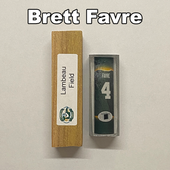 Favre, Brett #4 - Game Played Relic