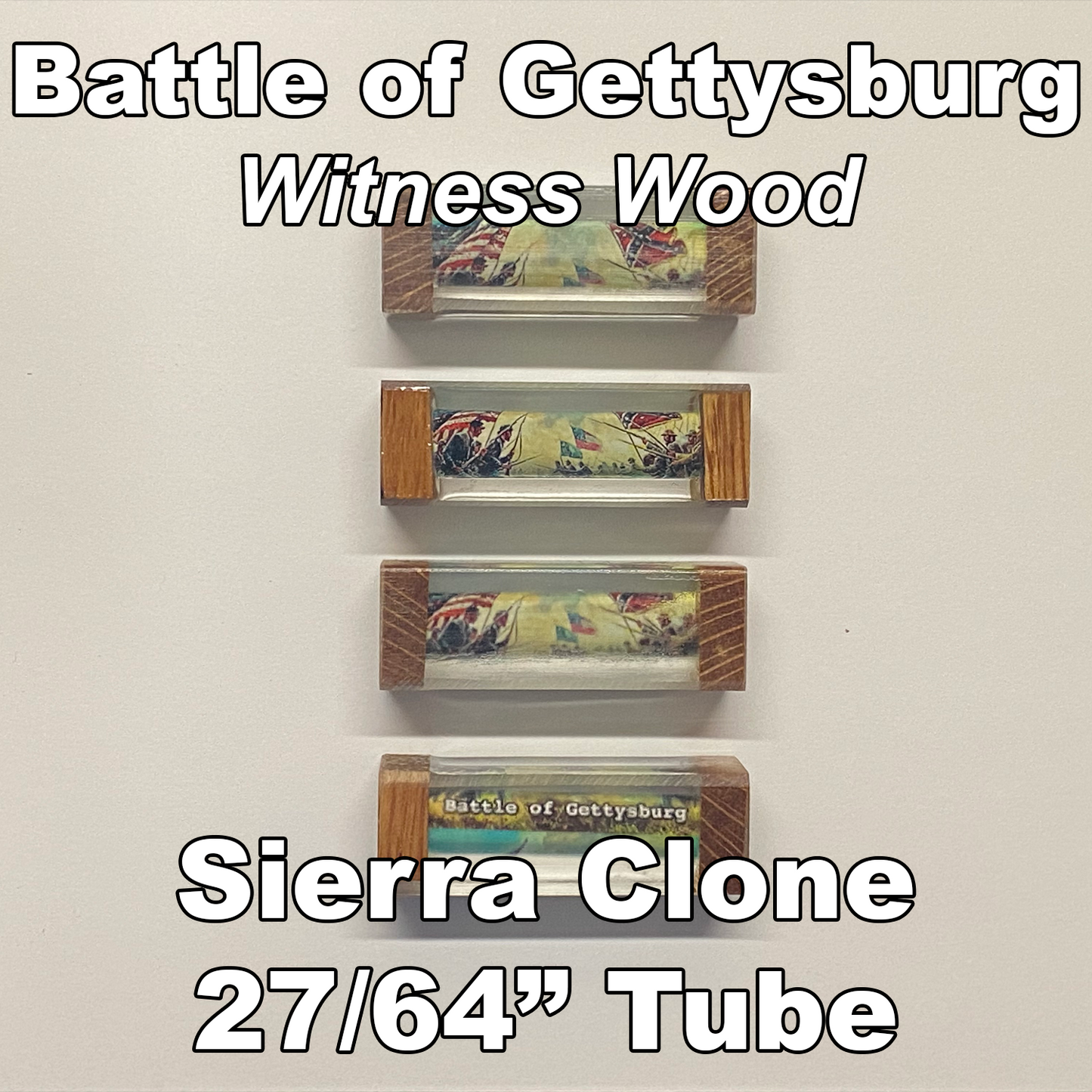 Battle of Gettysburg Witness Wood