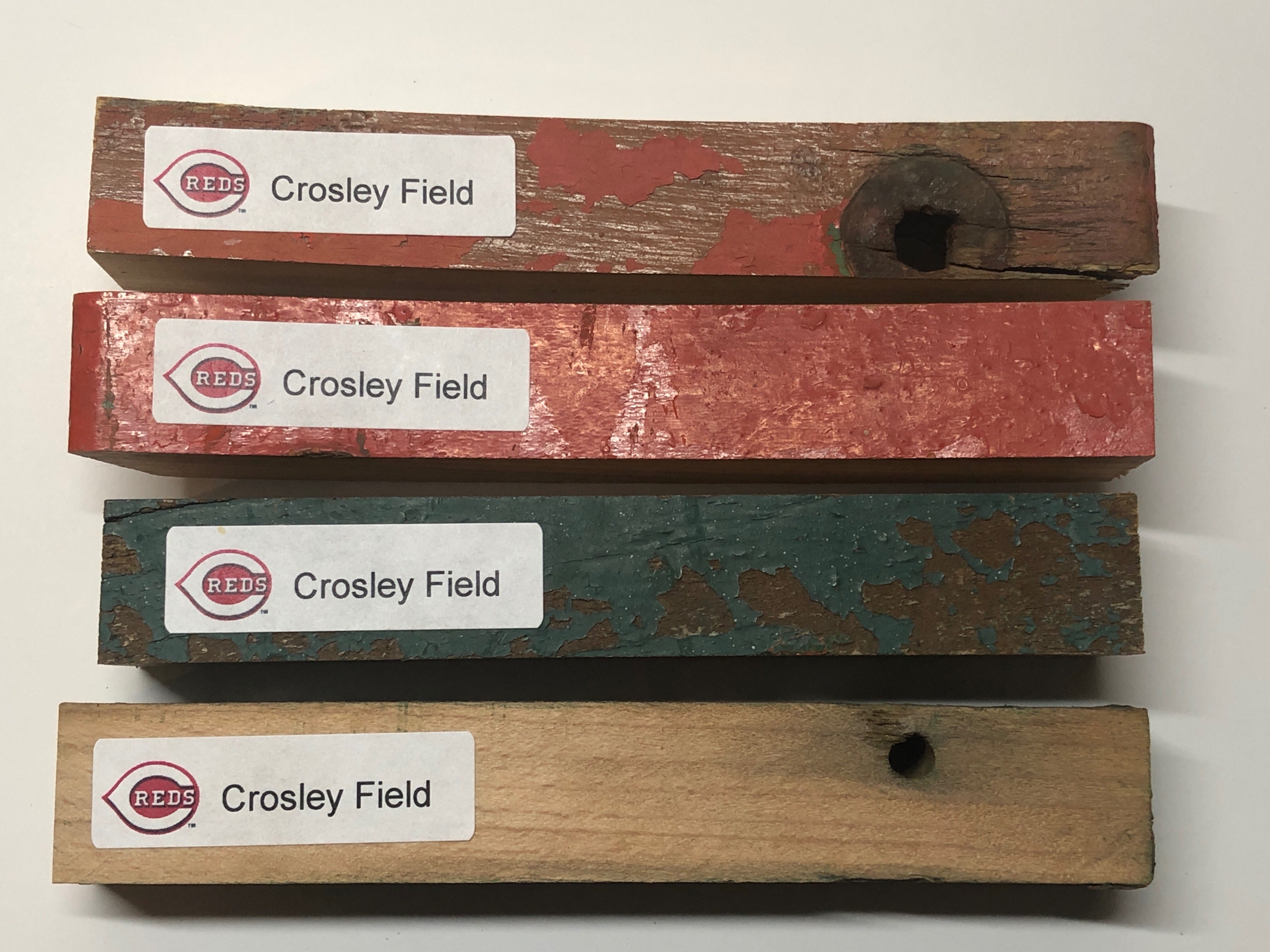 Cincinnati Reds high quality Crosley Field - Maple Laser-Cut and Engraved