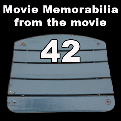 "42" The movie - pen blanks (Memorabilia from the movie "42")