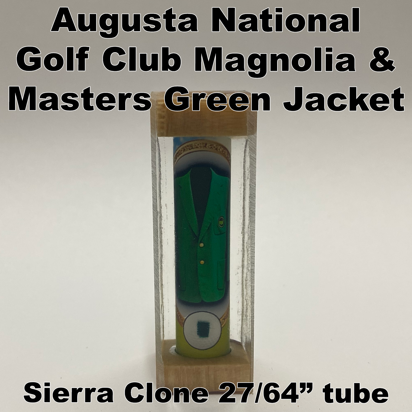 Augusta National Golf Club and Masters Green Jacket Relic