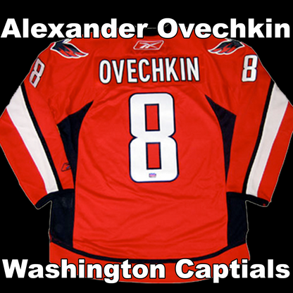 Ovechkin, Alexander #8 - Game Played Relic