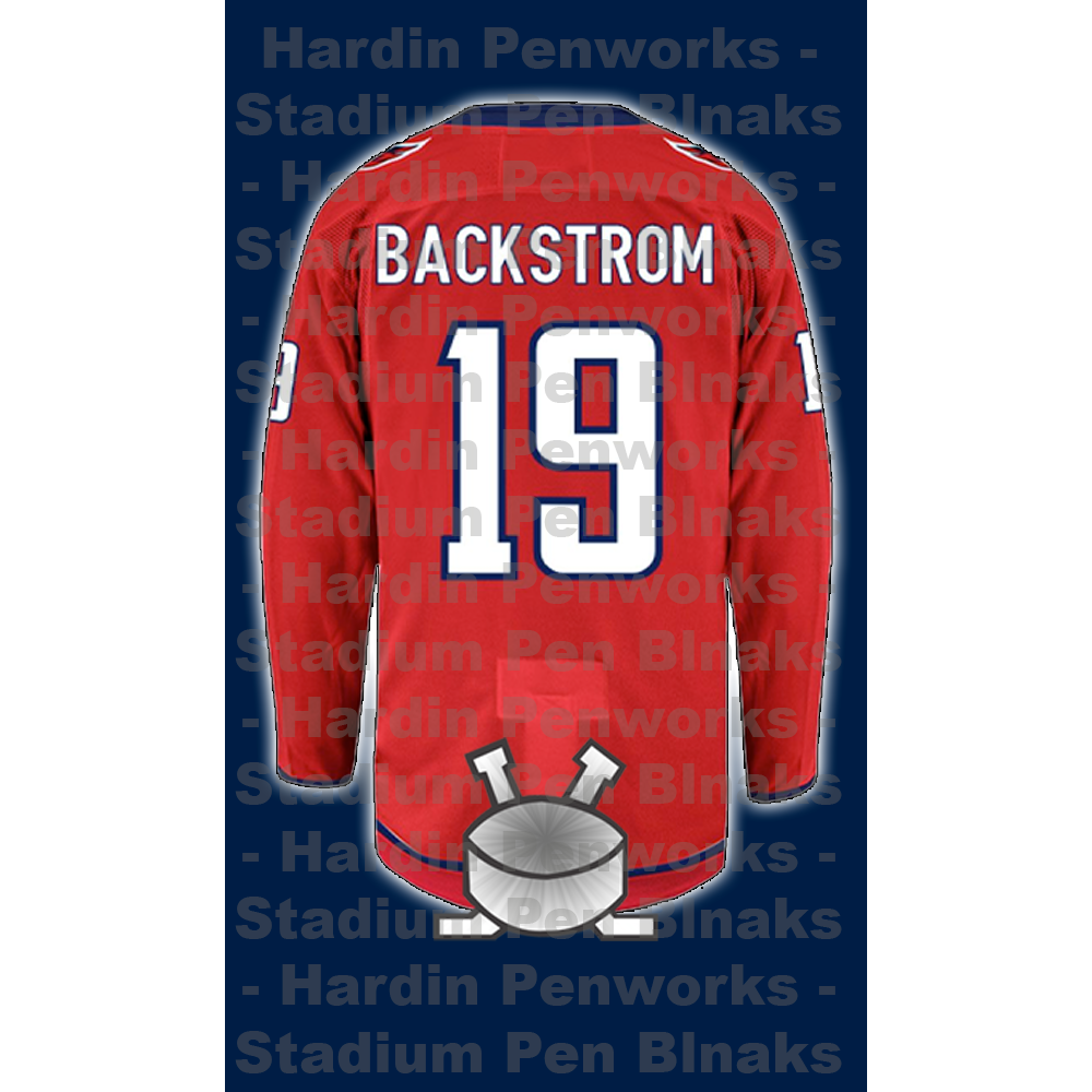 Backstrom, Nicklas #19 - Game Played Relic