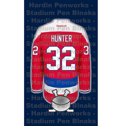 Hunter, Dale #32 - Game Played Relic