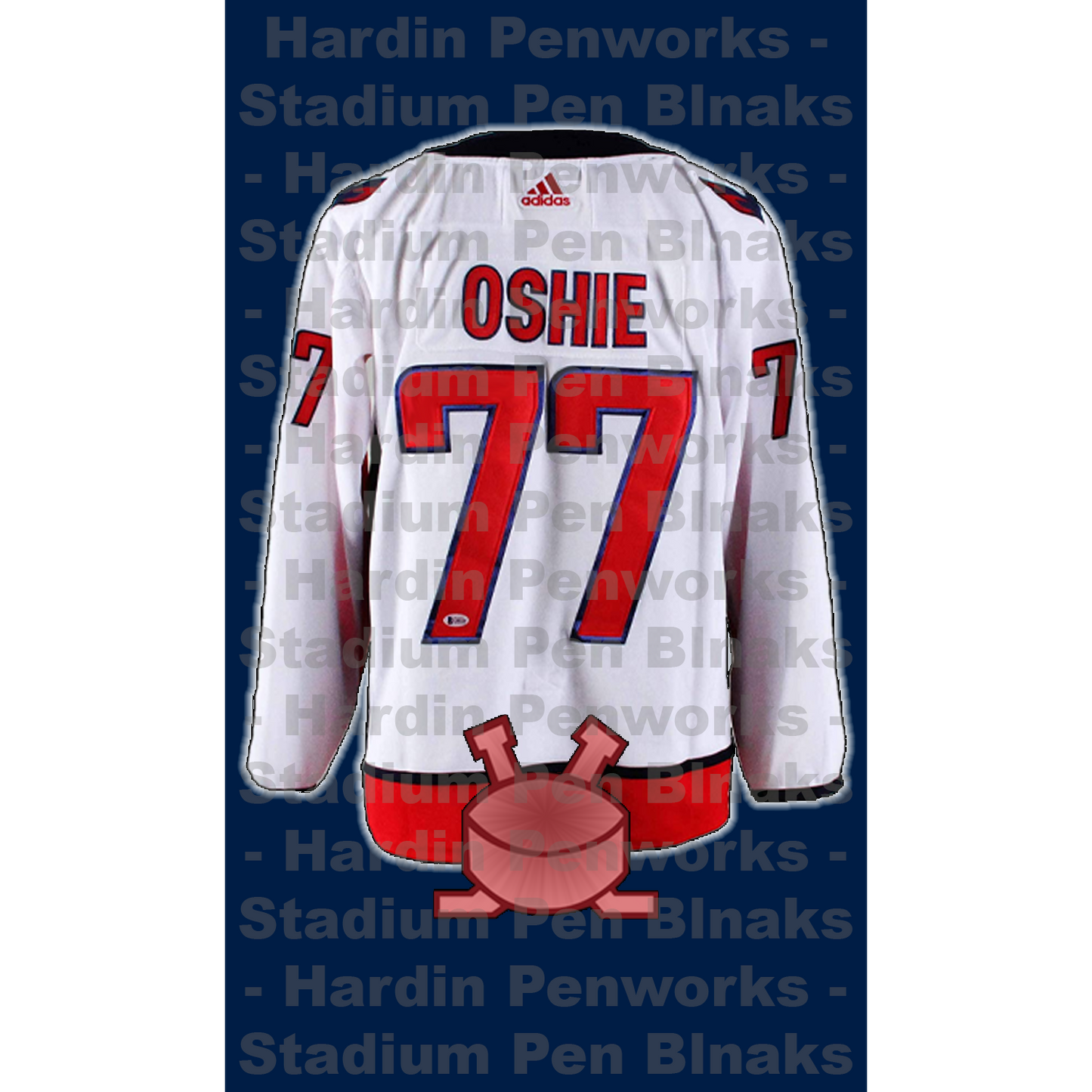 Oshie, T. J. #77 - Game Played Relic