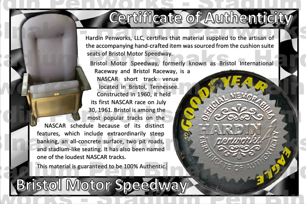 Bristol Motor Speedway [Cloth Micarta]