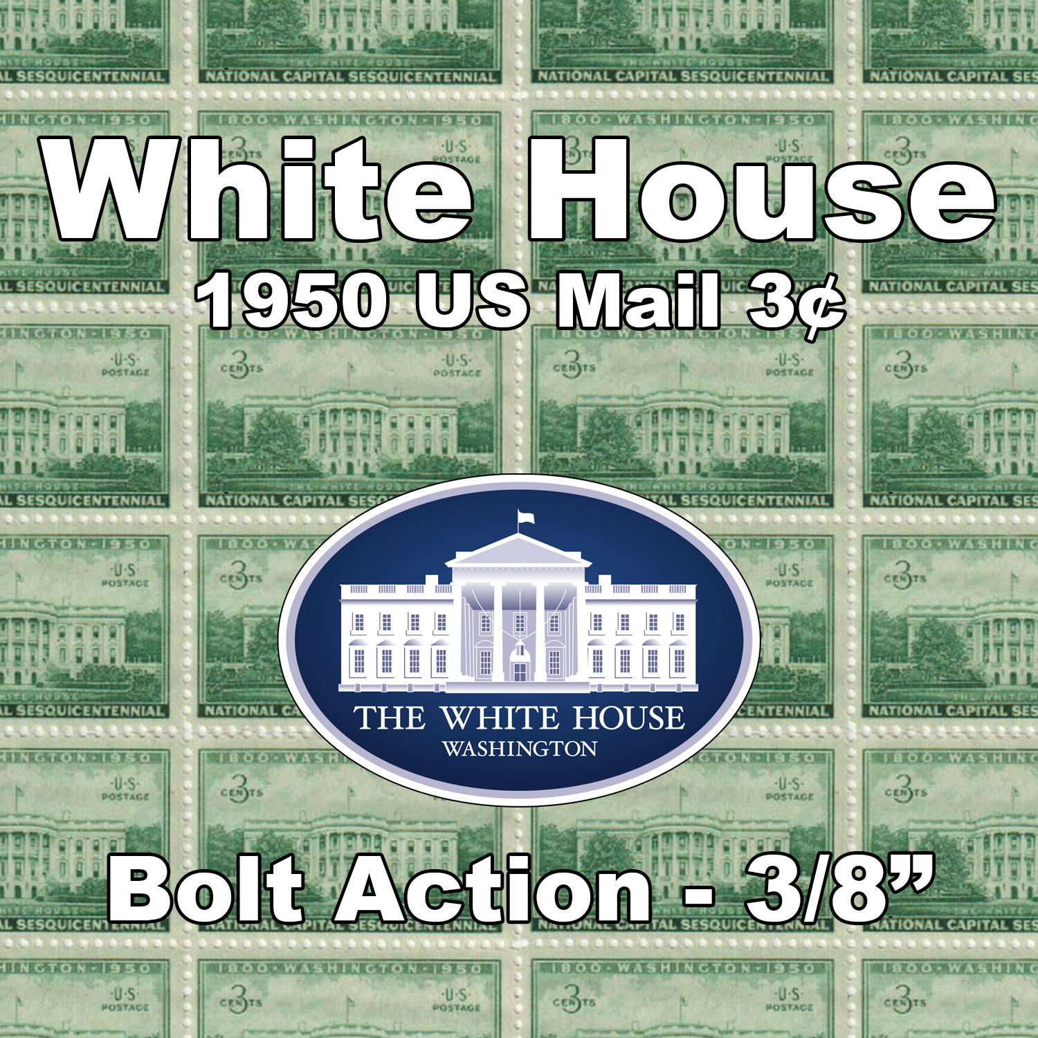White House – Pre-Tubed Stamp Blanks