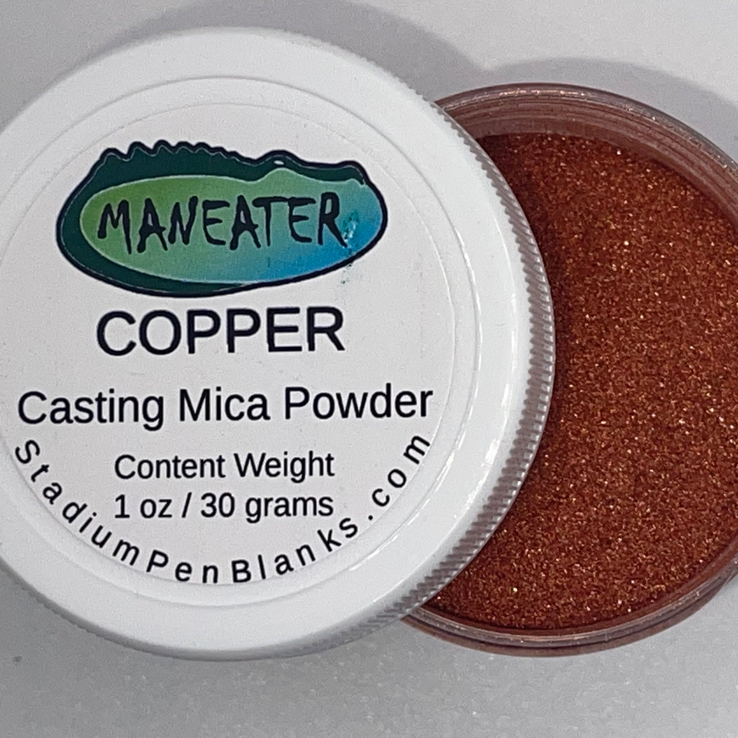 Copper Mica Powder Jar - Maneater 1oz