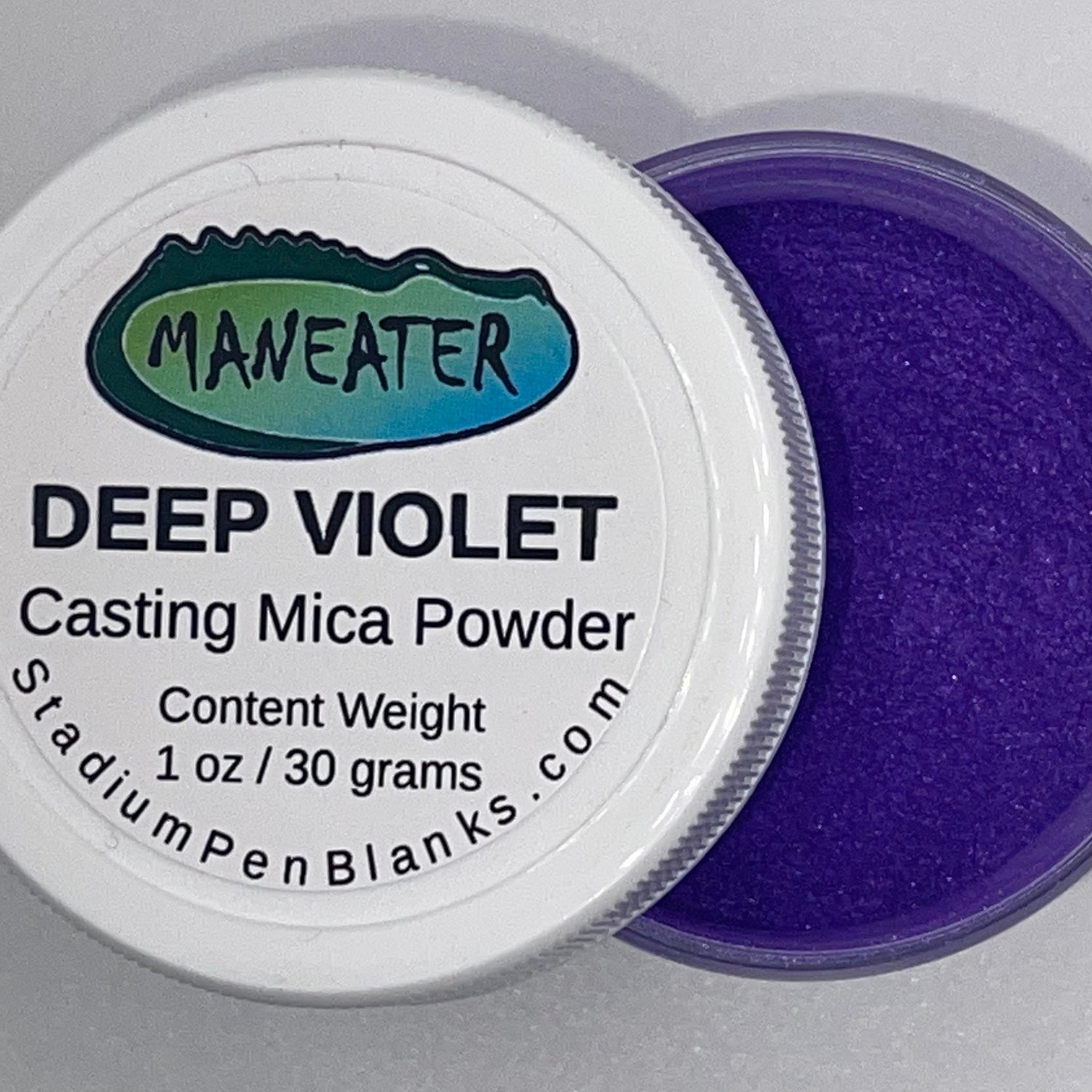 Deep Violet Mica Powder Jar - Maneater 1oz