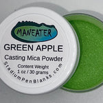 Green Apple Mica Powder Jar - Maneater 1oz