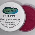 Hot Pink Mica Powder Jar - Maneater 1oz