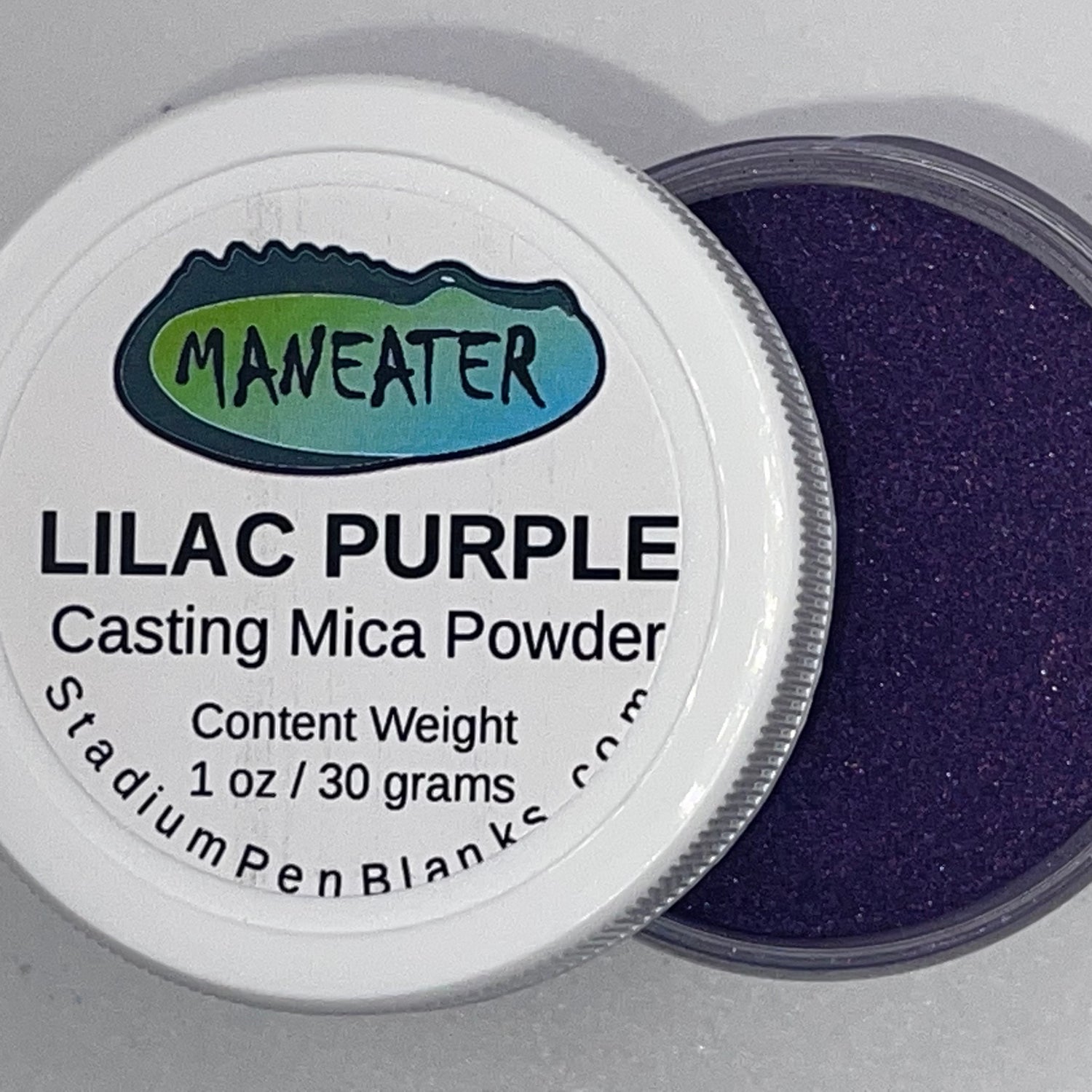 Lilac Purple Mica Powder Jar - Maneater 1oz
