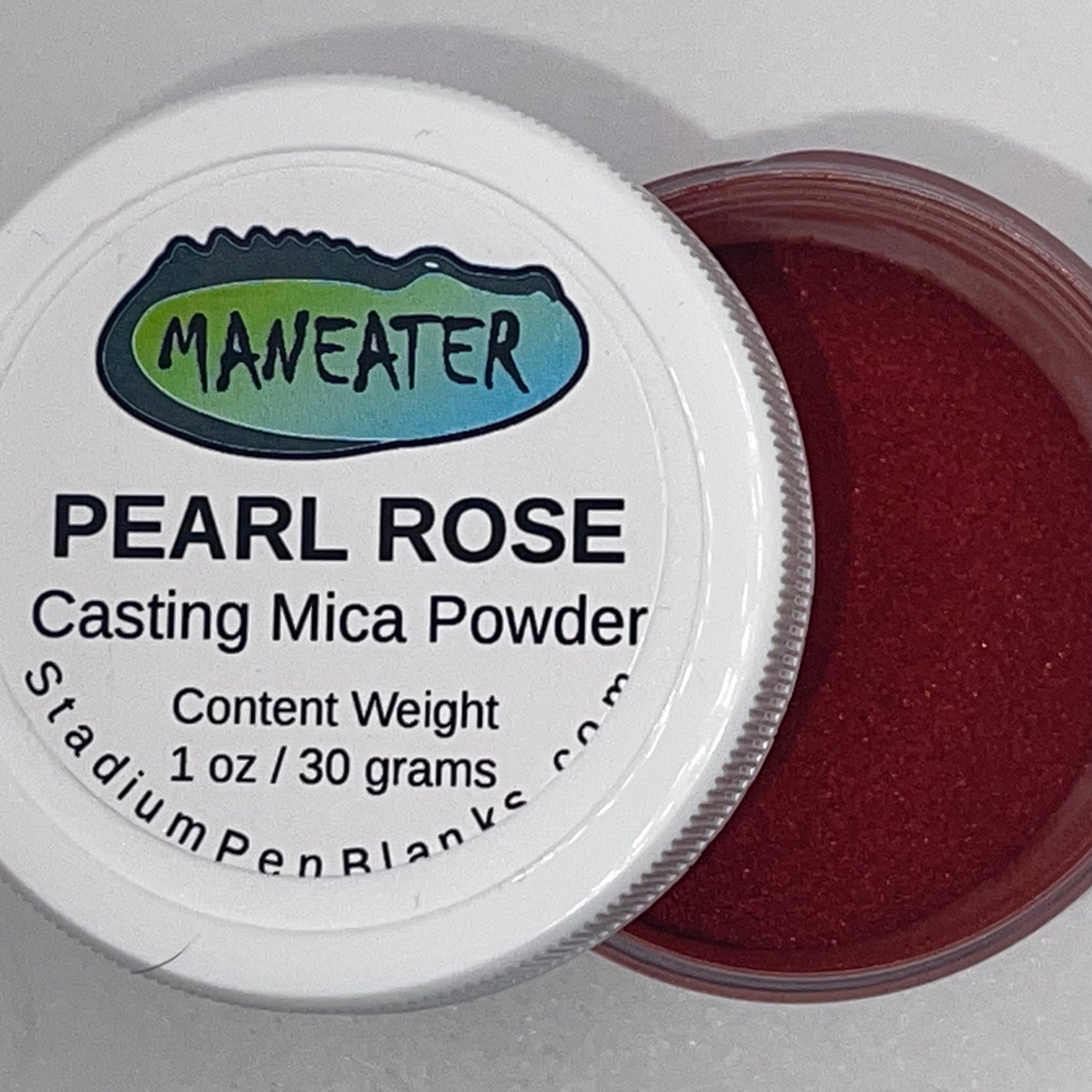 Pearl Rose Mica Powder Jar - Maneater 1oz