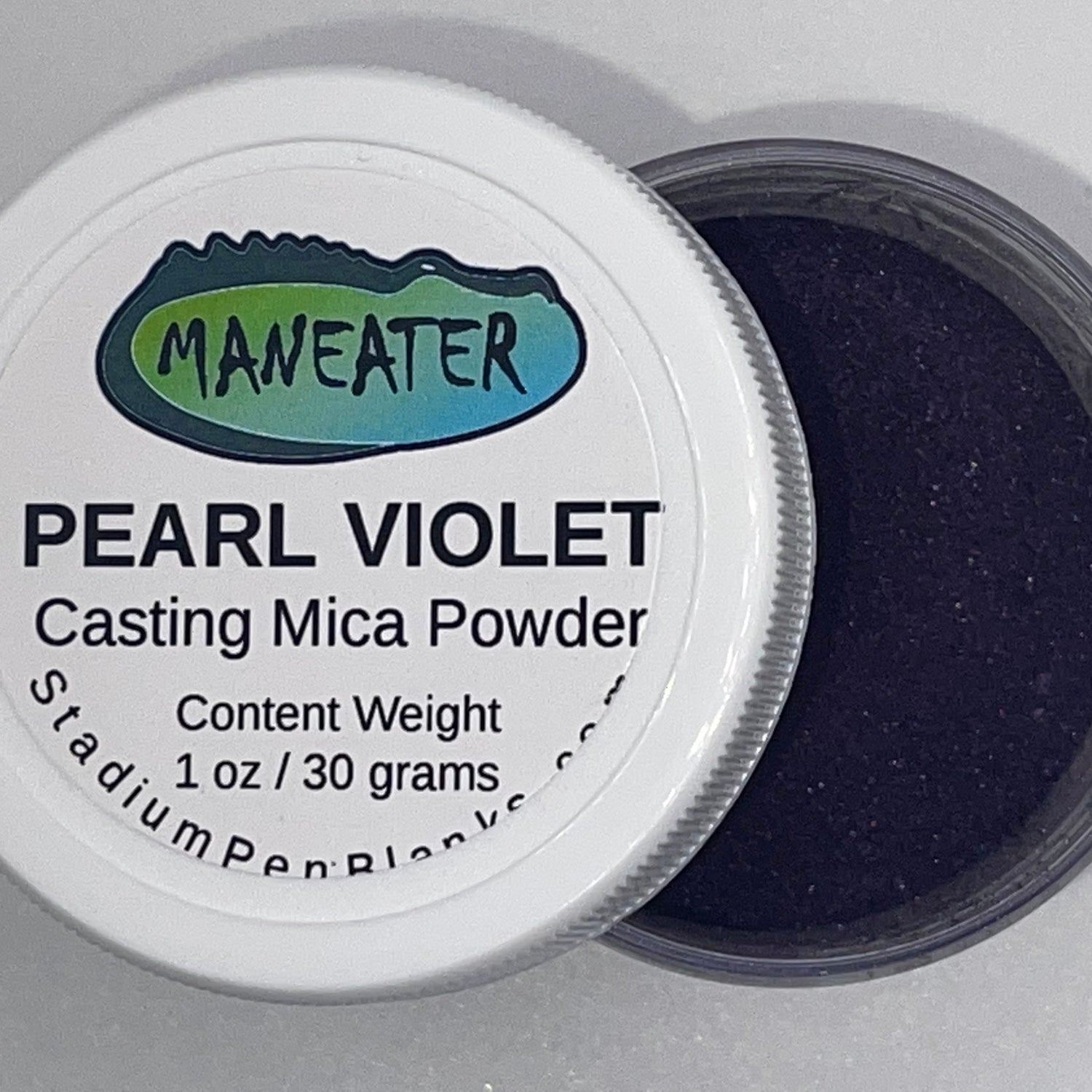 Pearl Violet Mica Powder Jar - Maneater 1oz