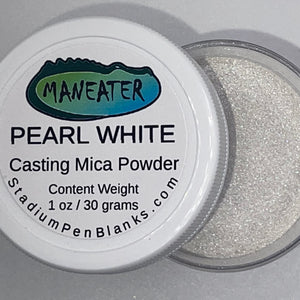 Maneater Casting Mica - Pearl White