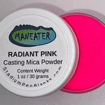 Radiant Pink Mica Powder Jar - Maneater 1oz