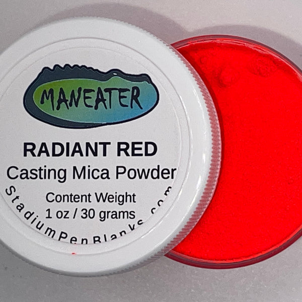 Maneater Casting Mica - Radiant Red – Stadium Pen Blanks